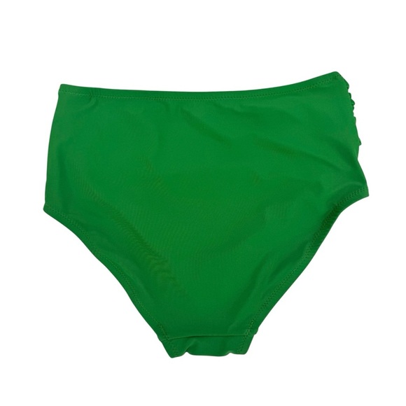 Universal Standard 2-Piece Twist Front Bikini Top Bikini Breif Bottom Green - Picture 8 of 9